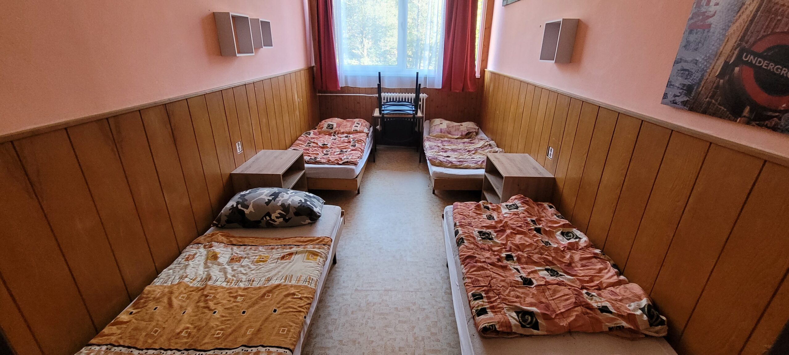 Čtyřlůžkový pokoj